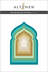 Nesting Serene Archways Die Set