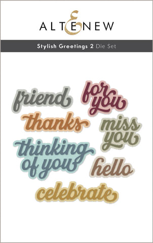 Stylish Greetings 2 Die Set