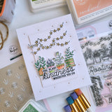 Flower Market Stamp