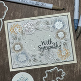 Flowering Frame Stamps Set