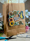 Flowering Frame Stamps Set