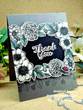 Flowering Frame Stamps Set
