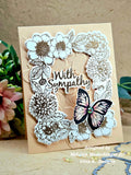 Flowering Frame Stamps Set