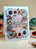 Flowering Frame Stamps Set
