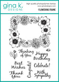 Flowering Frame Stamps Set