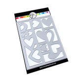 Fold-n-Cut Hearts Cover Plate Die