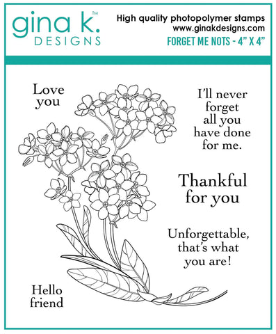 Forget-Me-Nots Stamp Set