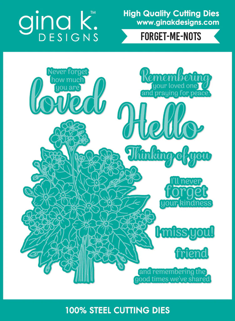 Forget-me-nots Die Set