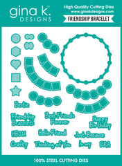Friendship Bracelet Die Set