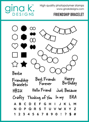Friendship Bracelet Stamp Set