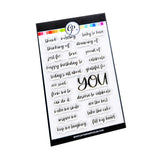 From Me to You Sentiments Stamp Set
