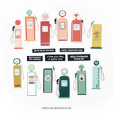 Fueled with Love Stamp Set (3 x 4)