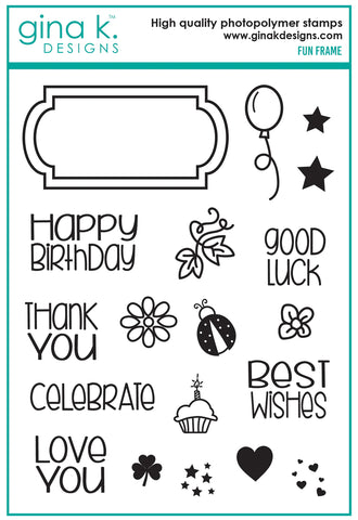 Fun Frame Stamp Set - RETIRING