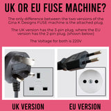 Gina k Designs Fuse Machine UK Version
