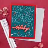 De-light-ful Christmas Glimmer Hot Foil Plate & Die Set from the De-light-ful Christmas Collection by Yana Smakula