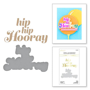Glimmering Hooray Hot Foil Plate & Die Set from the It’s My Party Too Collection
