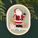 Christmas Die & Glimmer Sentiments Hot Foil Plate & Die Set from the Classic Christmas Collection
