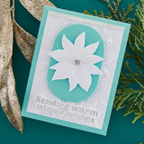 Wonderful Winter Sentiments Glimmer Hot Foil Plate &amp; Die Set de la collection Simon's Snow Globes par Simon Hurley