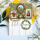 Gallery Wall: Rubber Cling Stamp