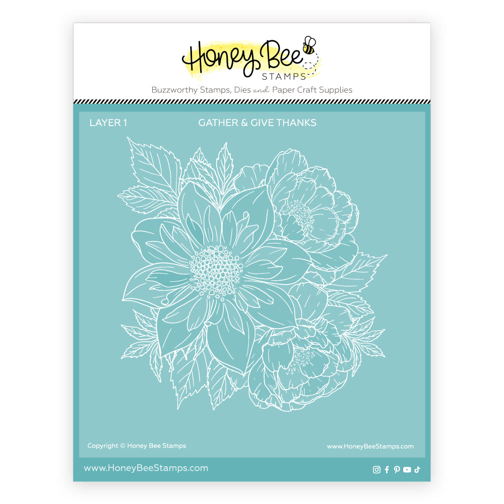 Gather & Give Thanks Coordinating Stencil (Set Of 7)