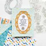 Excerpts 6x8 Sentiments Stamp Set
