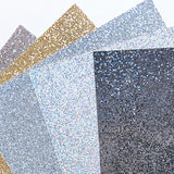 Assorted Glitter Cardstock (pack 10 sheets of 2 each)