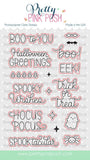 Halloween Greetings Coor Die Set