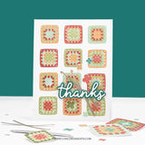Granny Square Turnabout™ Stamp Set (6 x 8)