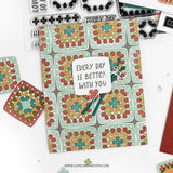 Granny Square Turnabout™ Stamp Set (6 x 8)