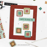 Granny Square Turnabout™ Stamp Set (6 x 8)