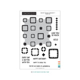 Granny Square Turnabout™ Stamp Set (6 x 8)