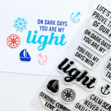 Guiding Light Sentiments Stamp Set
