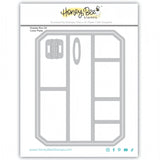 Display Box A2 Cover Plate Honey Cuts