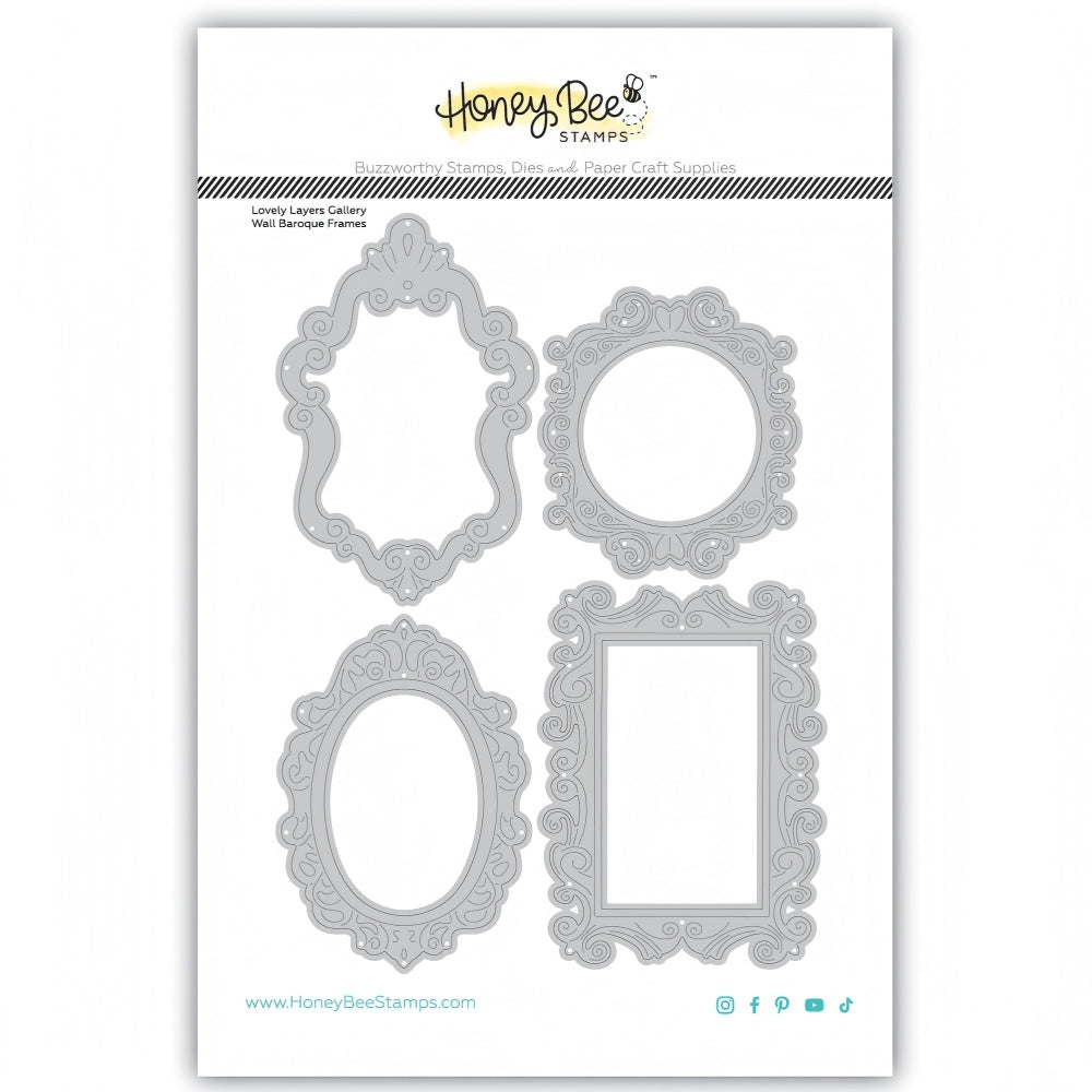 Lovely Layers Gallery Wall Baroque Frames Honey Cuts