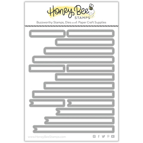 Mini Messages Banners - Honey Cuts
