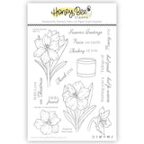 Holiday Blooms 6x8 Stamp Set