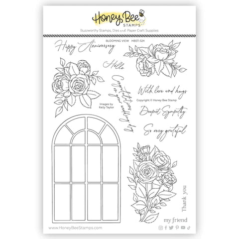 Blooming View  6x8 Stamp Set