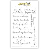 By Your Side 4x6 Stamp Set