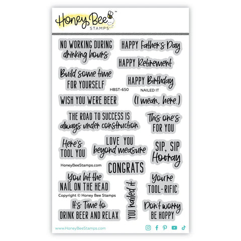 Nailed It 4x6 Stamp Set
