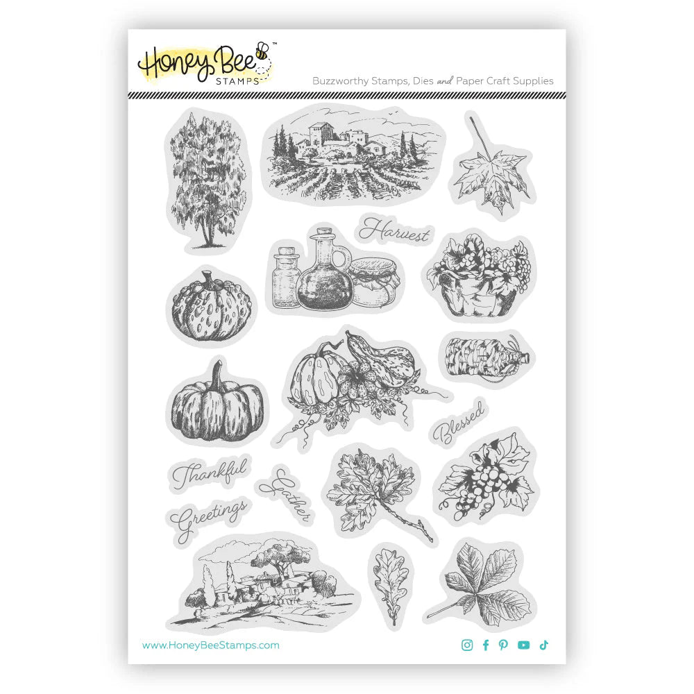 Gallery Wall: Rubber Cling Stamp