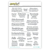 Keepsake Sentiments: Fall 6x8 Stamp Set