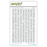 Sentiment Studio - Halloween 4x6 Stamp Set
