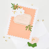 Hero Arts Lovely Labels Letterpress + Foil & Cut