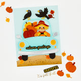 Fall Words Letterpress + Foil & Cut