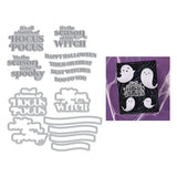 Hero Arts Spooky Season BetterPress + Foil & Die Set from the Hocus Pocus Collection
