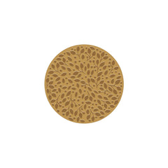 Leaves and Dots Hot Foil Plate (D)