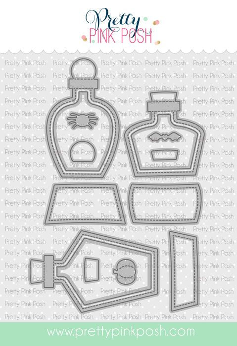 Potion Bottle Shakers Die Set