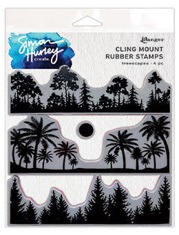 Treescapes Cling Mount Stamps