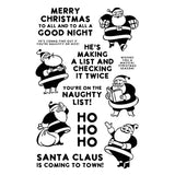 Silly Santas Stamp & Die Bundle by Simon Hurley