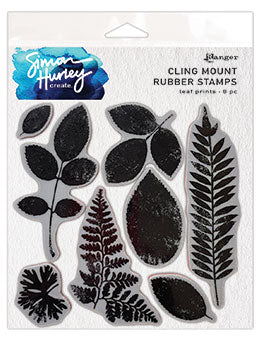 Leaf Prints Cling Stamp